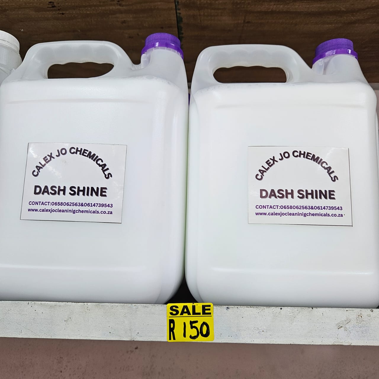 Car dashboard shine