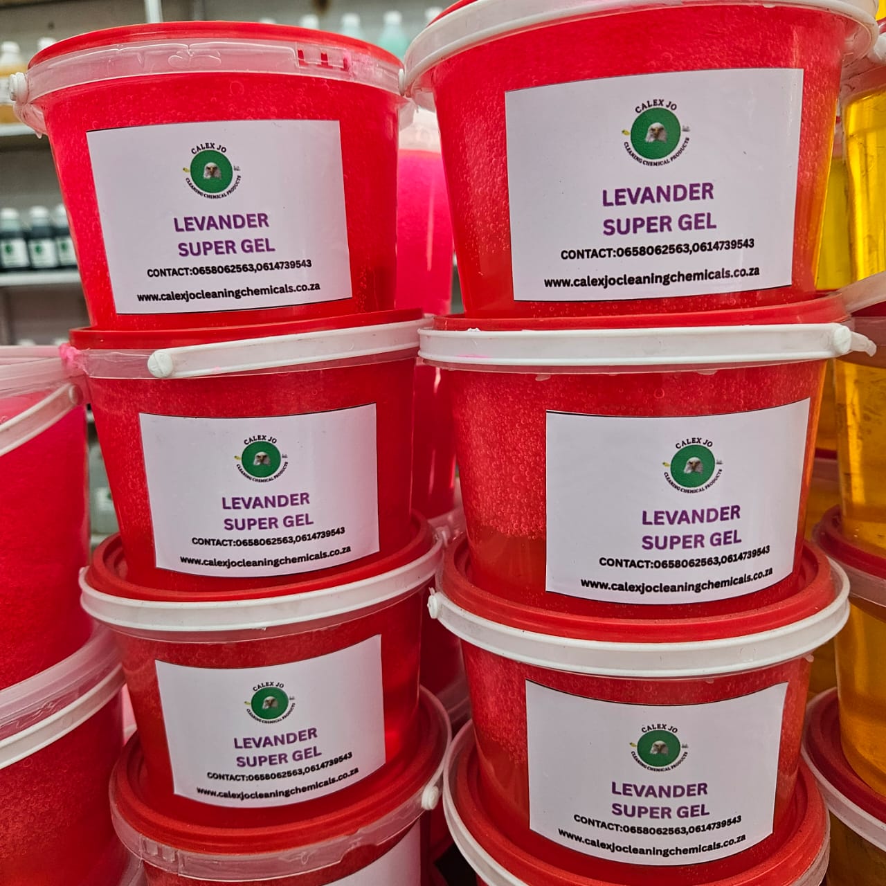 Lavender cleaning gel